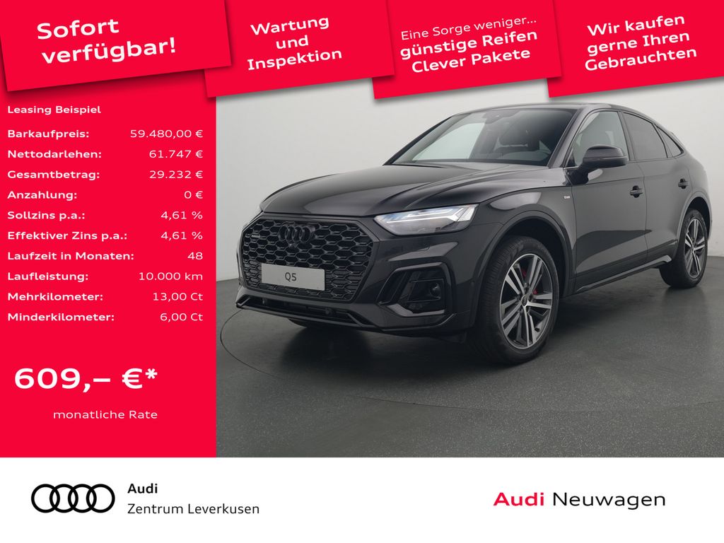 Audi Q5 Sportback quattro S line PANO AHK ACC MATRIX