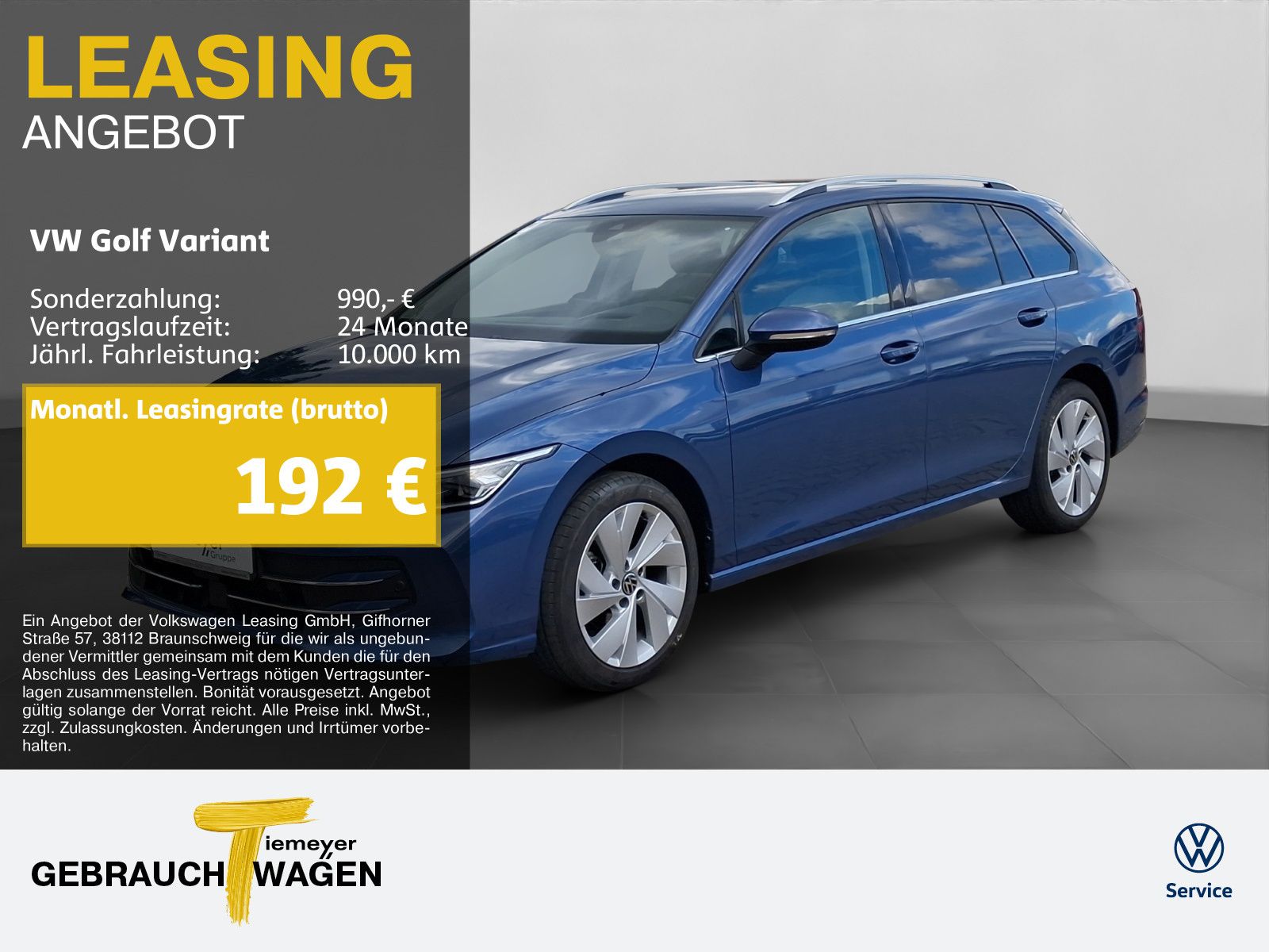 Volkswagen Golf Variant 1.5 eTSI DSG STYLE STANDHZG NAVI AH