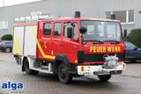 Mercedes-Benz 814 F 4x2, Pumpe, DOKA, Feuerwehr, 26tkm - Mercedes-Benz 1986
