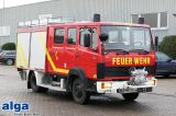 Mercedes-Benz 814 F 4x2, Pumpe, DOKA, Feuerwehr, 26tkm - Mercedes-Benz 1986