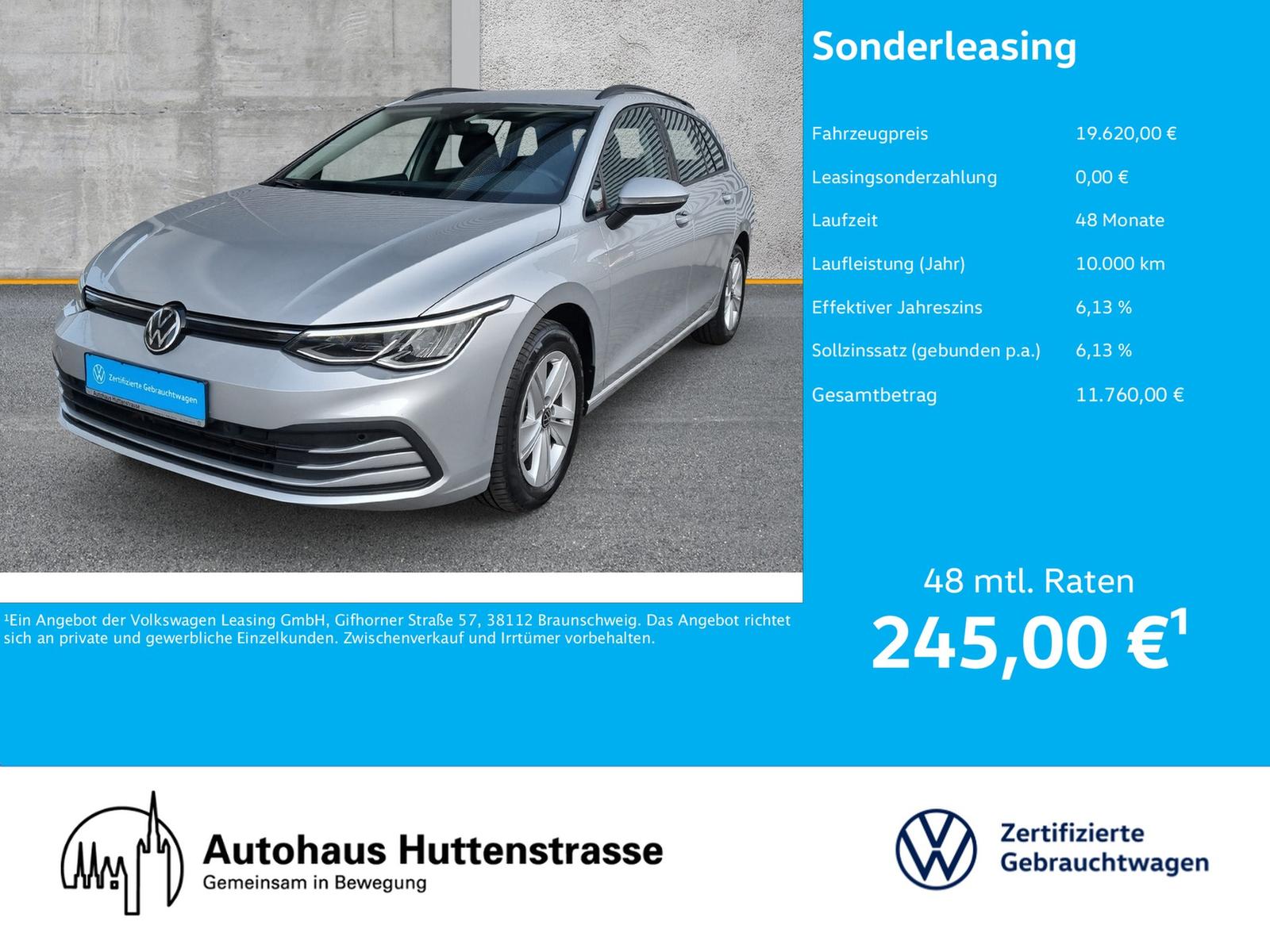 Volkswagen Golf VIII Variant 2.0 TDI Life LED NAVI SHZ