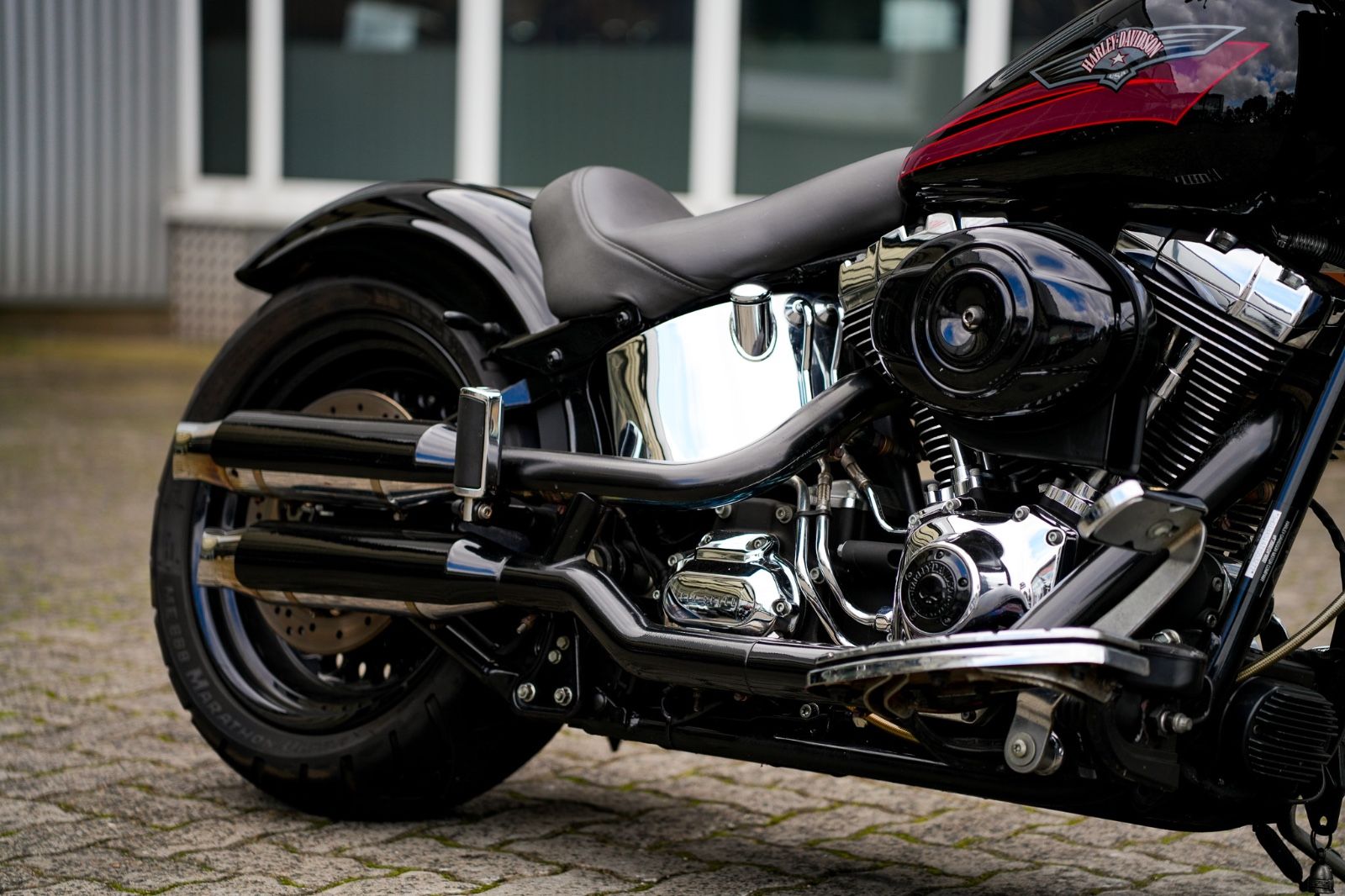 Fahrzeugabbildung Harley-Davidson FLSTF Fat Boy Twin Cam 96B - Ape - Kesstech