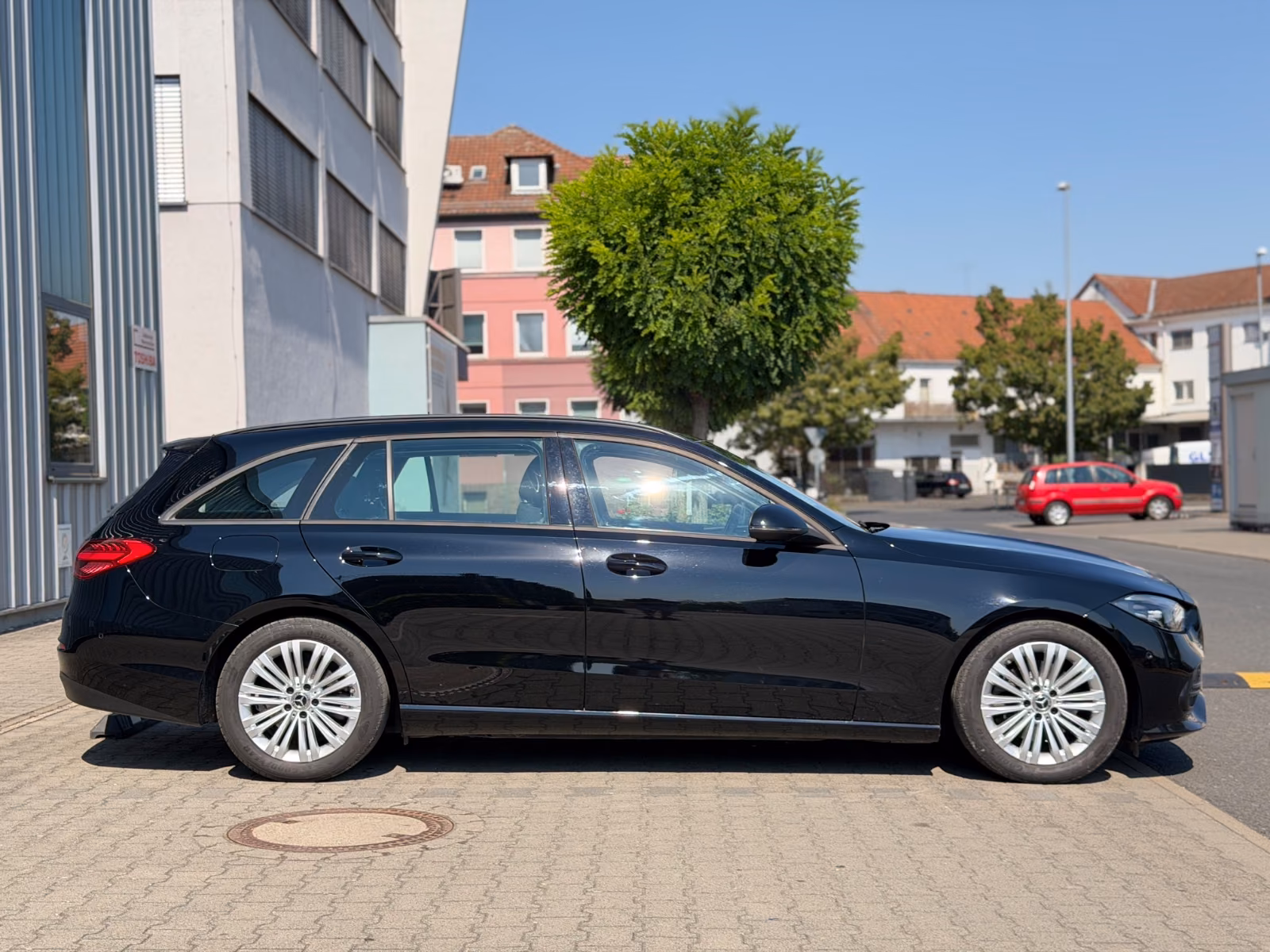 Mercedes-Benz C-Class d T 9G-Tronic Distronic Kamera Spur Tot-Ass, миниатюра 9