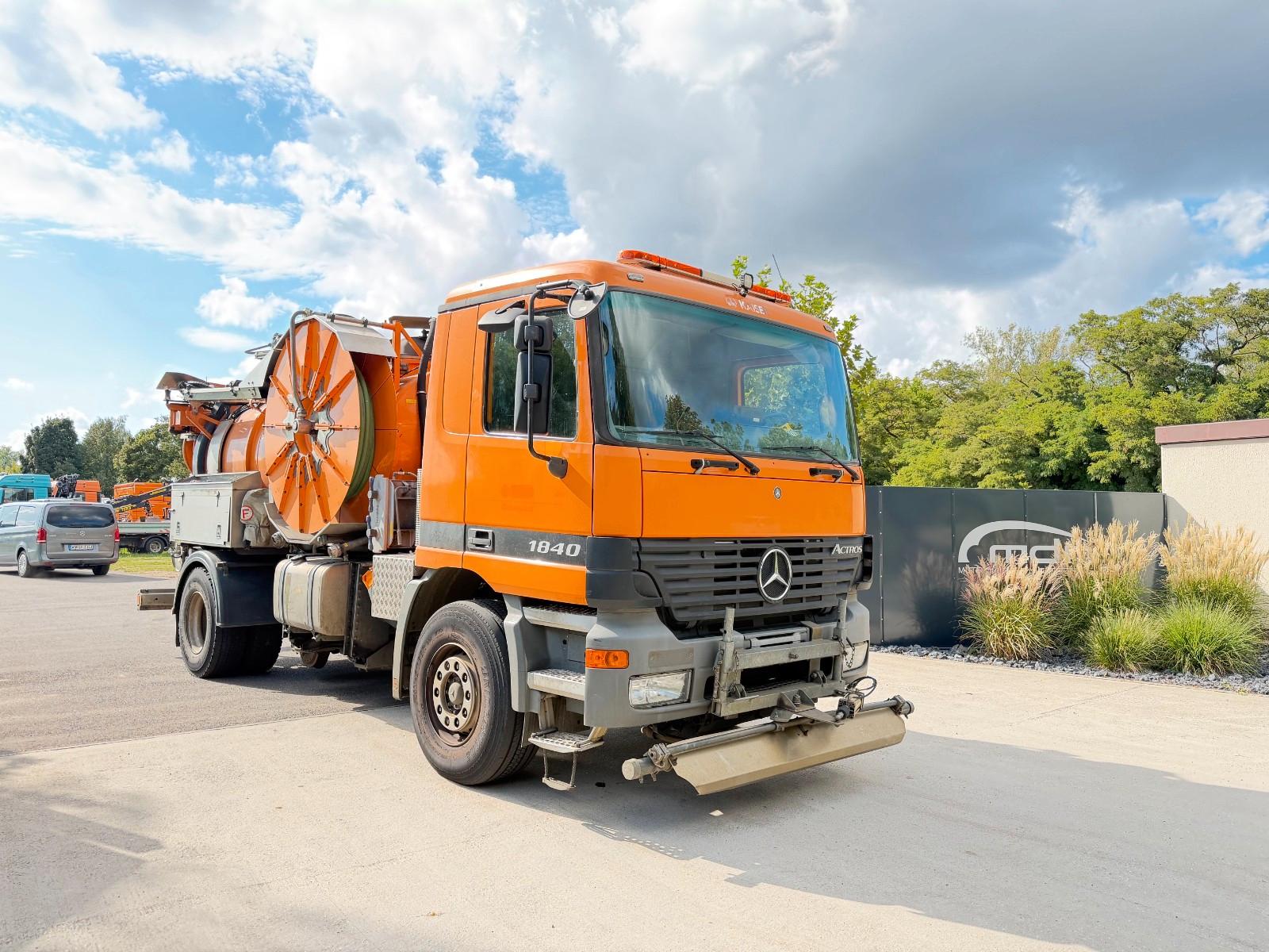 Mercedes-Benz Actros 1840 Kaiser Saug-Druck Kombi 2-WEGE