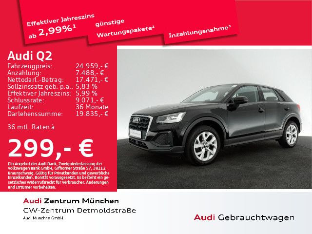 Audi Q2 30 TFSI Pano/AHK/Virtual