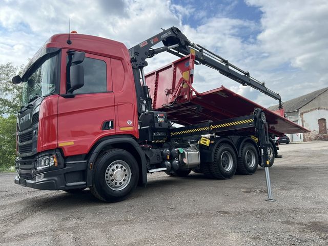 Scania R660 V8*8x4*HIAB X-HIDUO188 E-S4*STAHL*Bordmatik