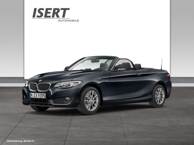 BMW 220i Cabrio Advantage A. +NAVI+H&K+XENON+PDC