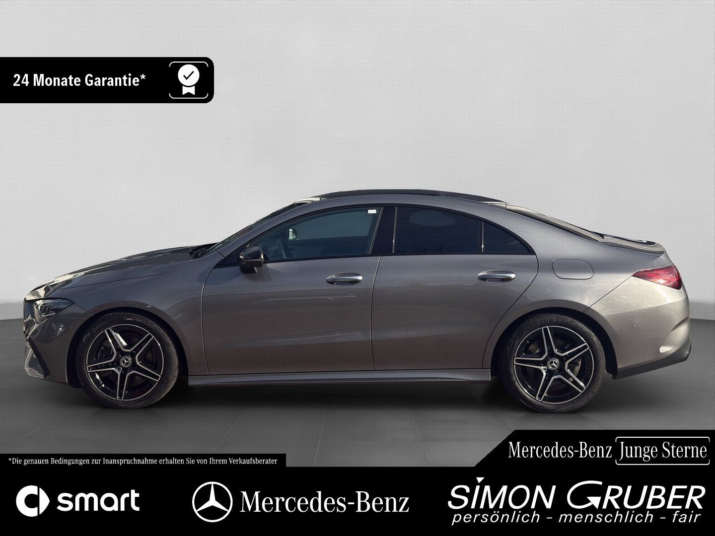 Fahrzeugabbildung Mercedes-Benz CLA 250 4M Coupé AMG Night Ambi Pano 360 Distron