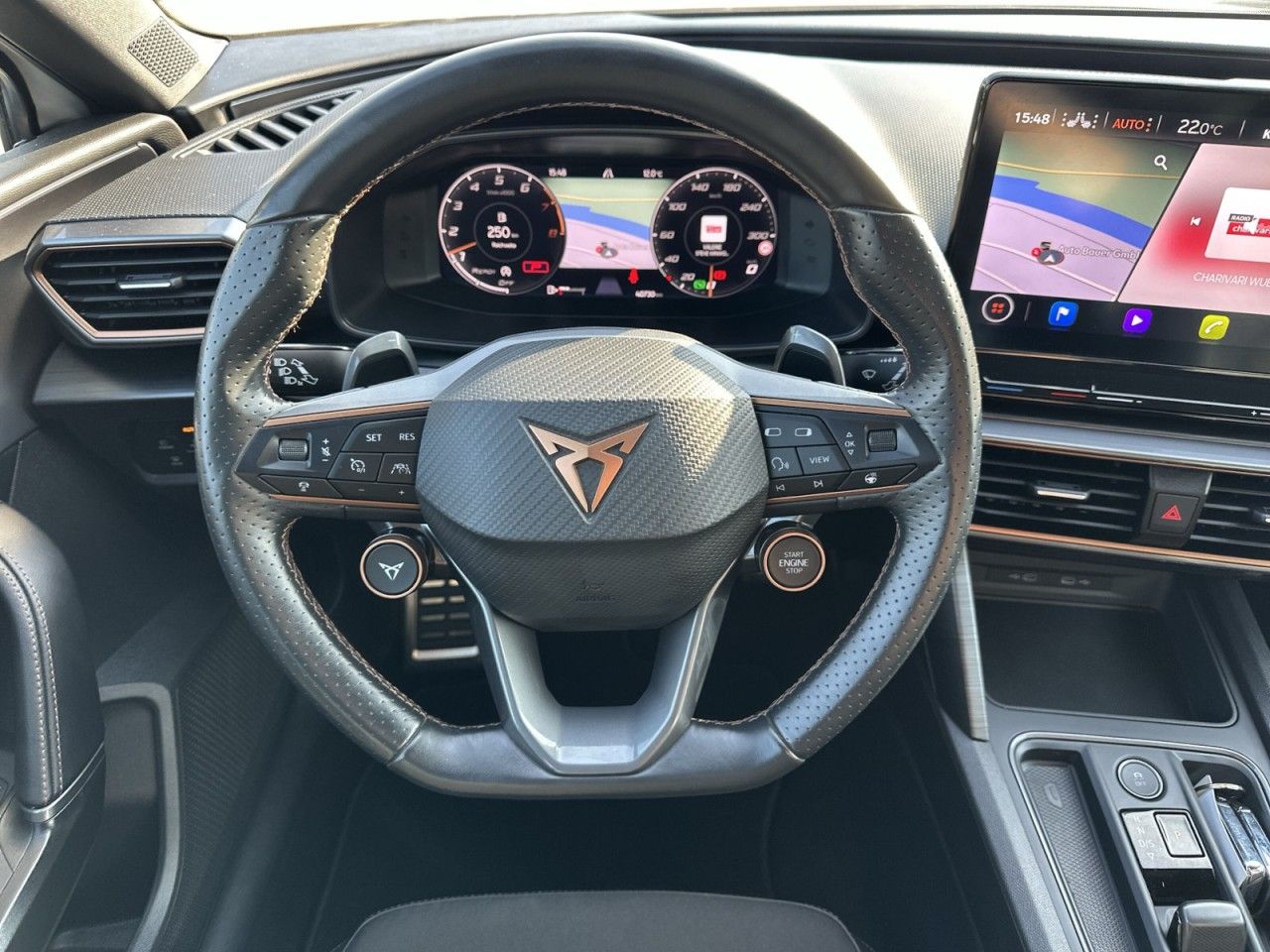 Fahrzeugabbildung CUPRA Leon Sportstourer VZ 2.0 TSI 4Drive DSG - mit KI generiert/bearbeitet