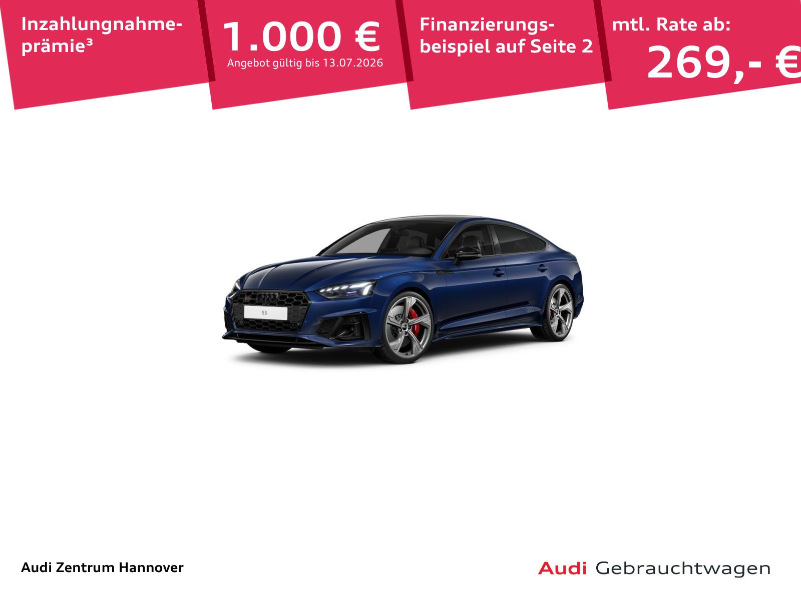 AUDI S5 Sportback 3.0 TDI quattro Pano B&amp;O virtual