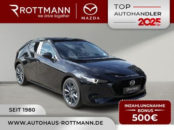Mazda Leasingangebot: Mazda 3 SoMo 2.5 e-SKYACTIV G 140ps Aut. TAKUMI