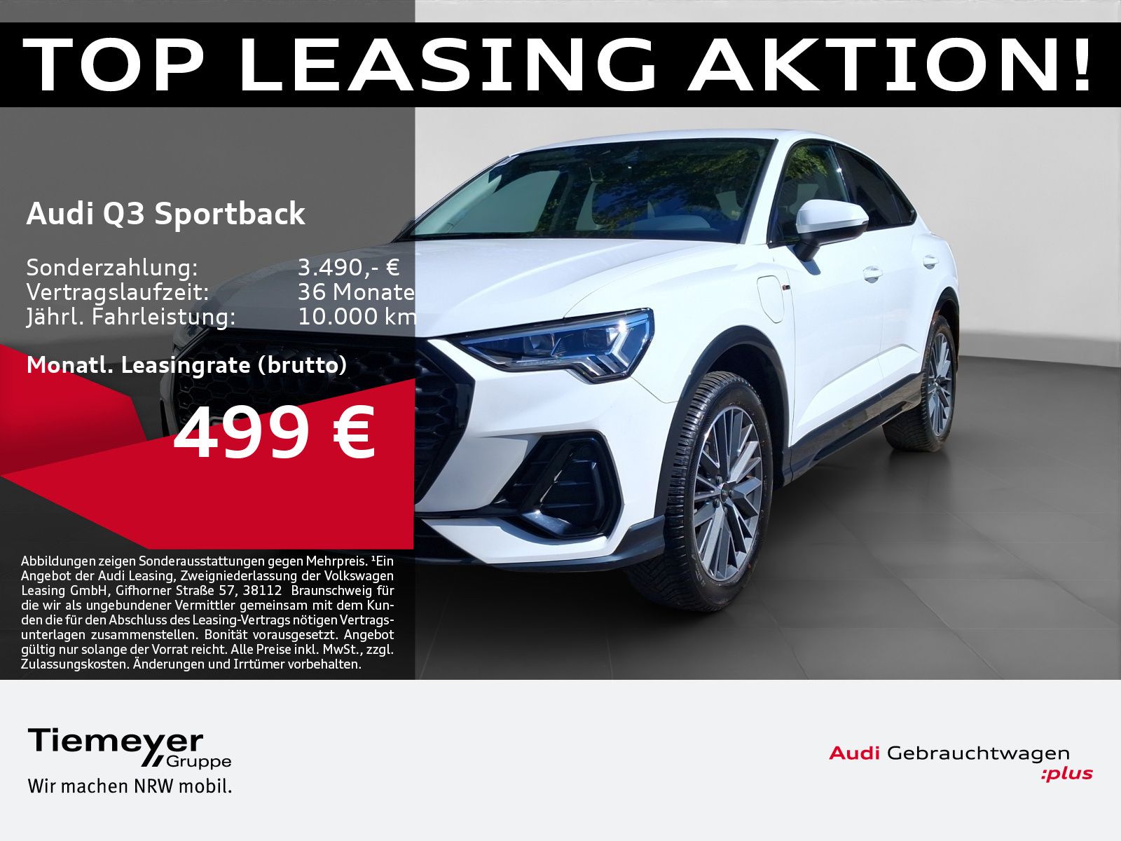 Audi Q3 Sportback 45 TFSIe S LINE LM19 KAMERA OPS+