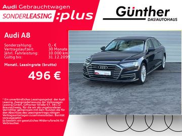 Audi Leasingangebot: Audi A8 lang 60 TFSI QUATTRO+DESIGN SELECTION+HUD+B&O