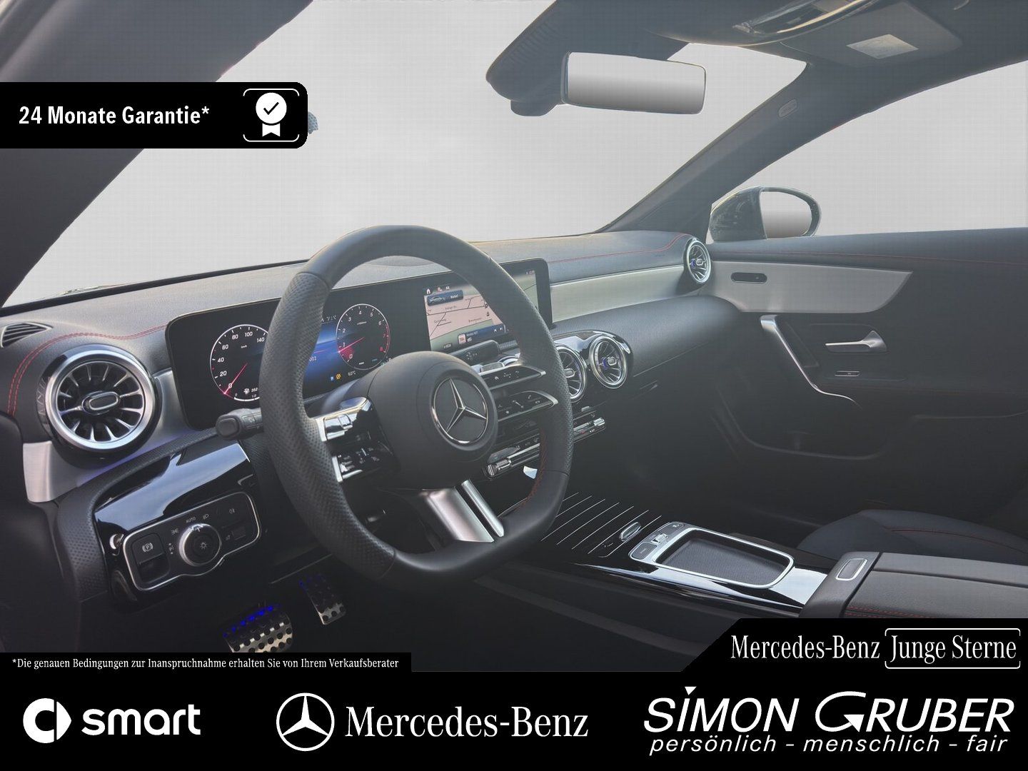 Fahrzeugabbildung Mercedes-Benz CLA 250 4M Coupé AMG Night Ambi Pano 360 Distron