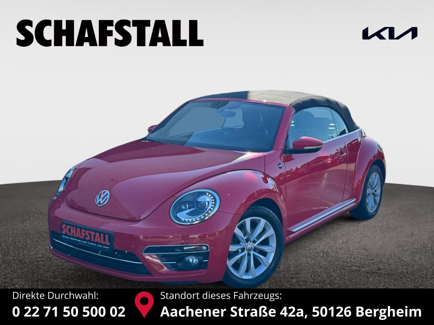 Volkswagen Beetle Cabriolet Design TSI 1.2 Cabrio Navi Lede