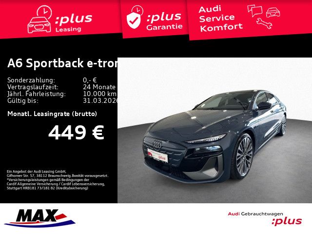 A6 Sportback e-tron S LINE 0,25% MATRIX+AHK+KAME