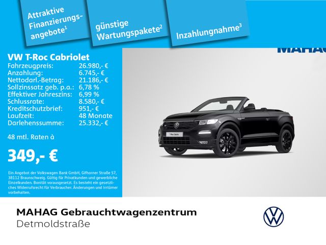 Volkswagen T-Roc Cabriolet 1.5 TSI R-Line BlackStyle Navi P