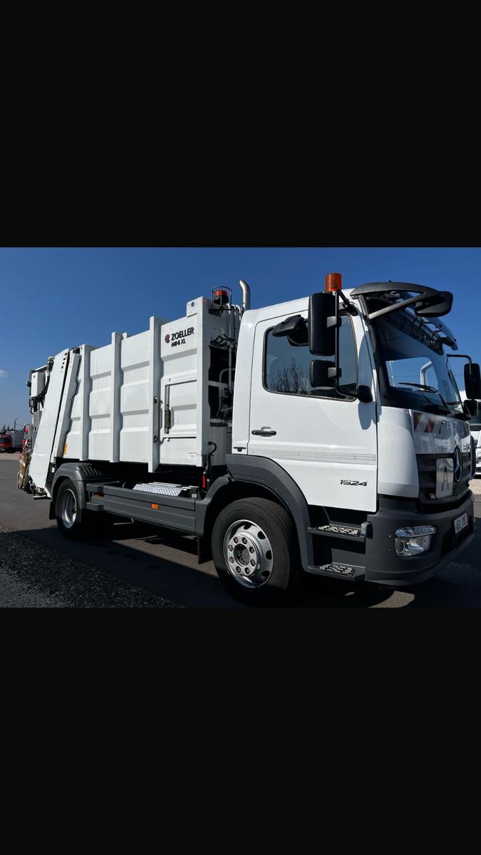 Mercedes-Benz 1524 BL Müllwagen Zöller Mini XL + 249 Lifter