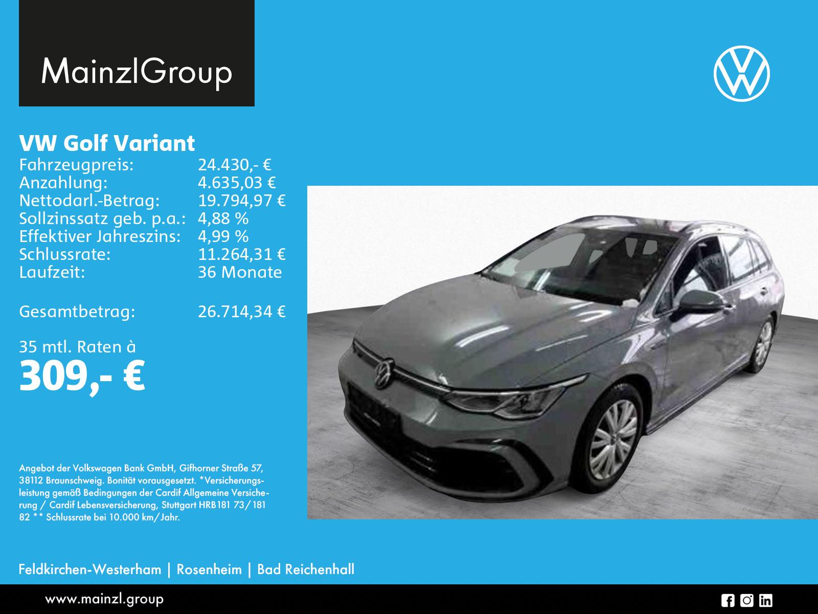 Volkswagen Golf Variant 1.5 TSI R-Line LED Navi SHZ Virtual