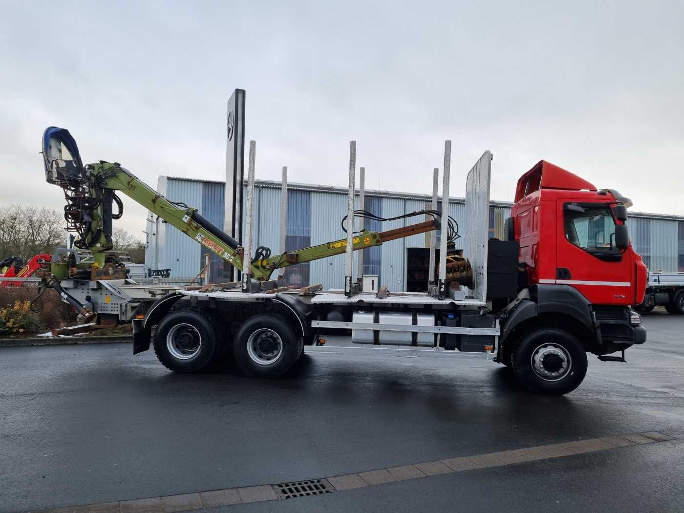 Fahrzeugabbildung Renault Kerax 460.35 DXI 6x6 Loglift 96 S blatt/blatt