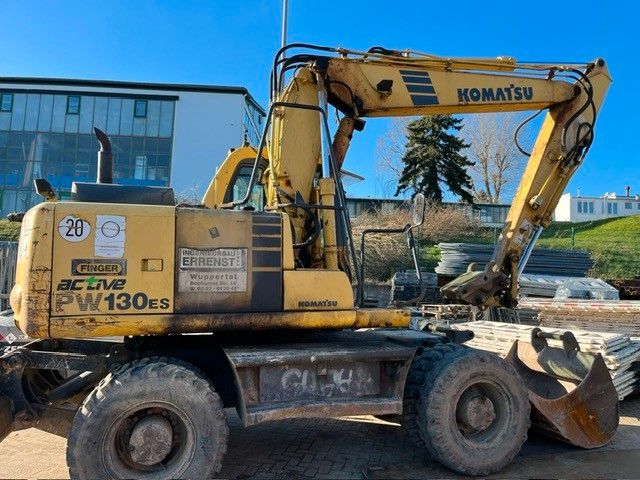 Komatsu PW130ES Mobilbagger,erst9331Std.