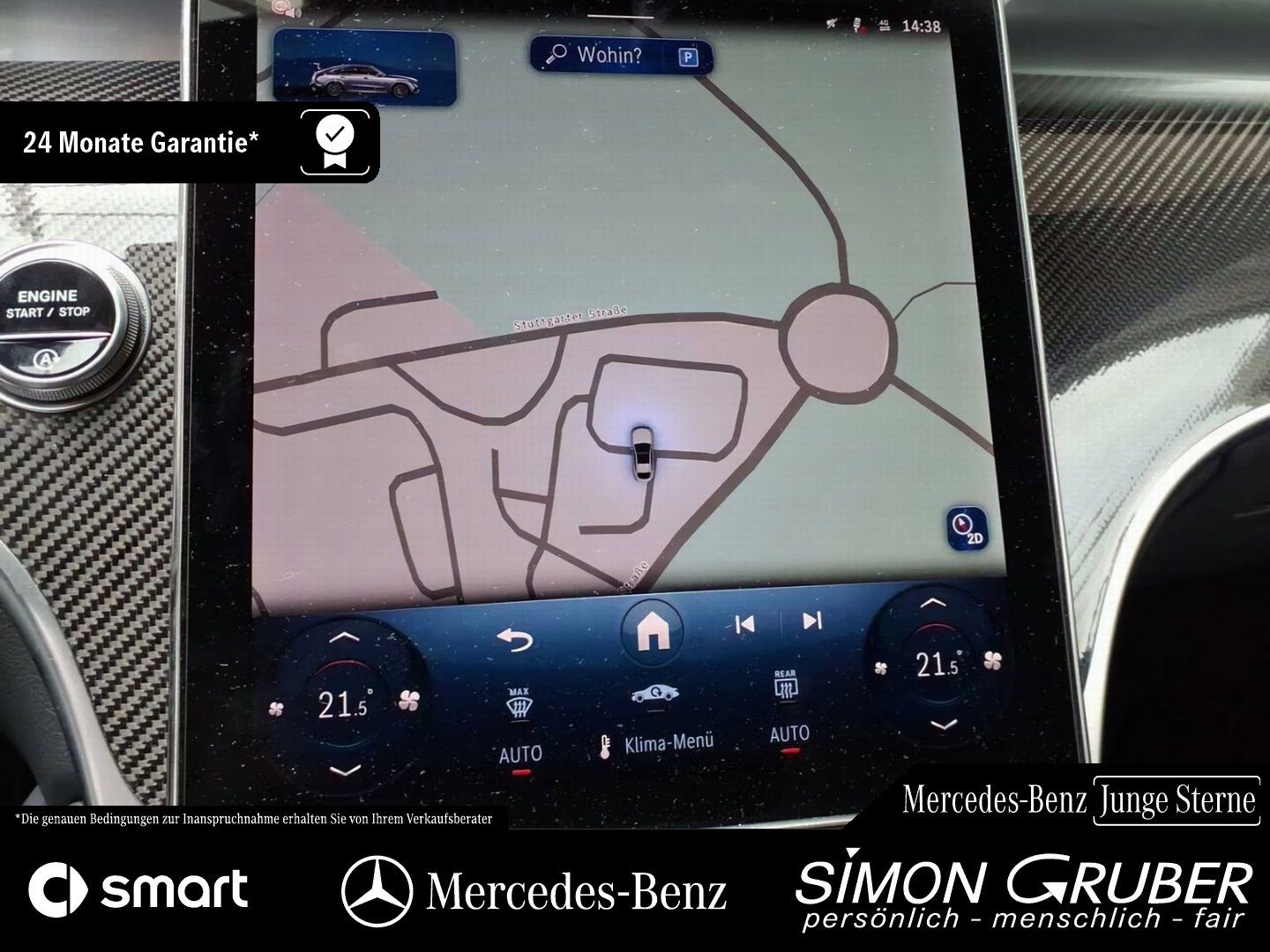 Fahrzeugabbildung Mercedes-Benz GLC 43 4M Coupé AMG Standhzg HUD Nappa Burm AHK