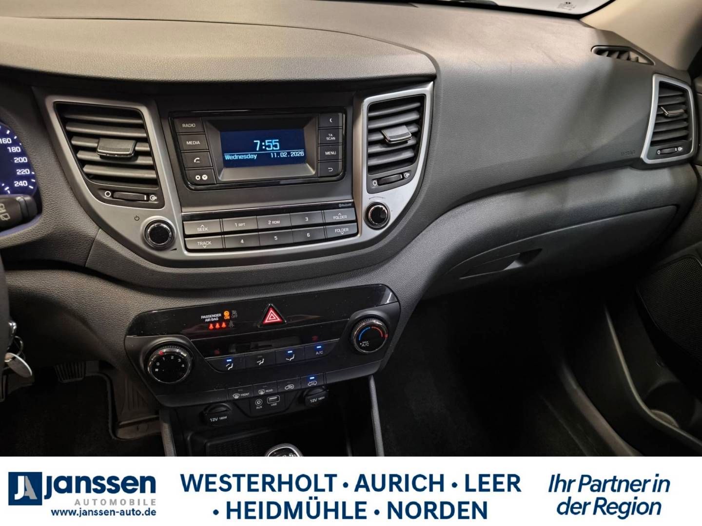 Fahrzeugabbildung Hyundai TUCSON Classic/Klima/Start-Stopp/LED Tagfahrlich