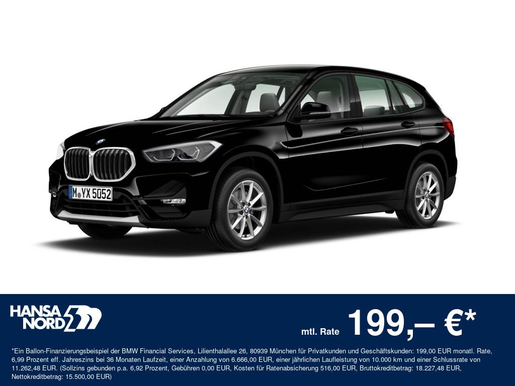 BMW X1 sDrive18d ADVANTAGE LED NAVI PDC SHZ FSE 17"