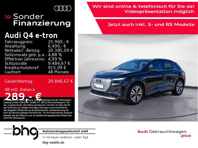 Audi Q4 50 e-tron quattro advanced AHK Navi connect S imagem 2