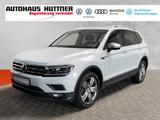 Volkswagen Tiguan Allspace Highline 2.0 TDI 4Motion DSG AHK - silberne Volkswagen Tiguan Allspace