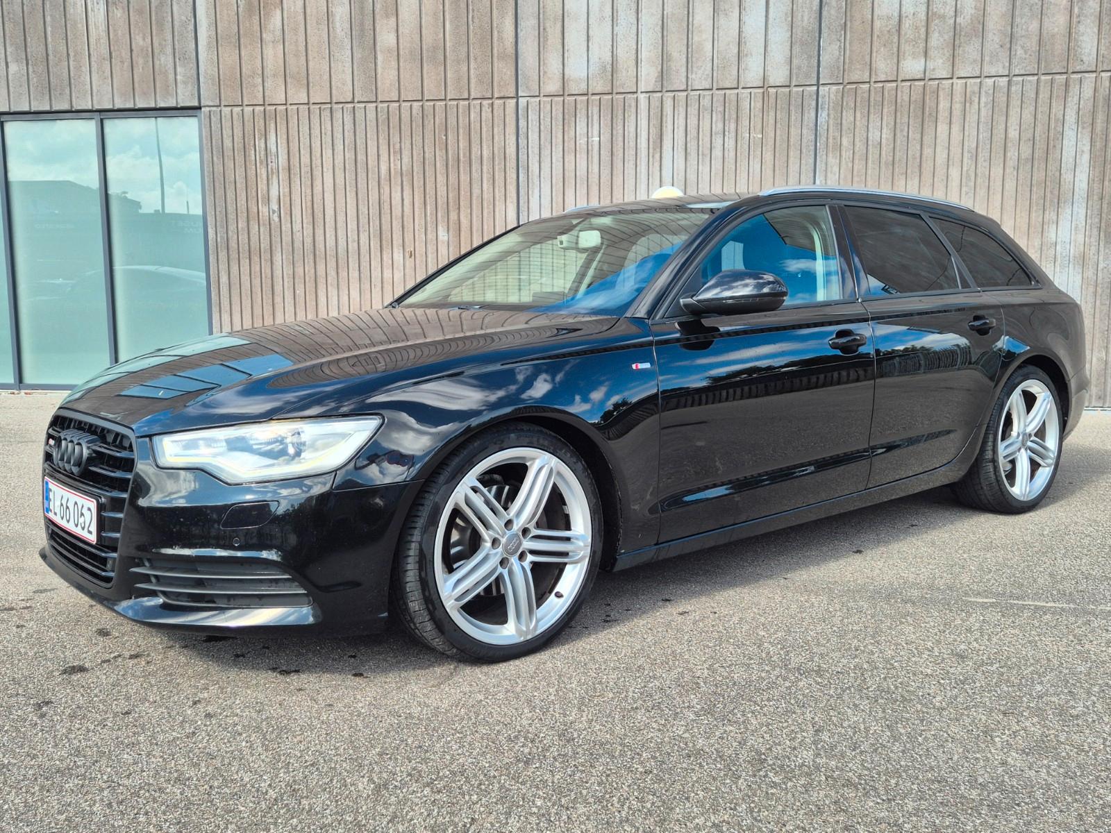 Audi A6 2012 — rear view