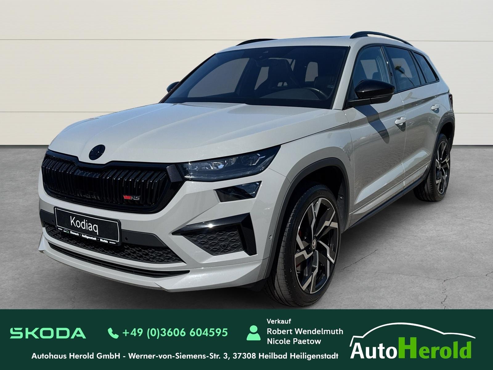 Skoda KODIAQ RS  4x4 AHK PANO 7 Sitzer