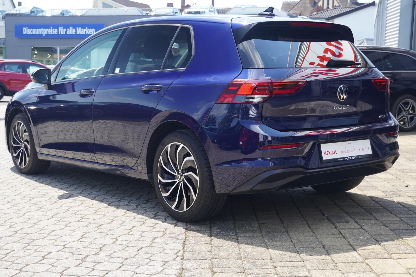 Volkswagen Golf VIII Life eTSI DSG LED Navi ACC Totwinkel, миниатюра 4
