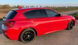 BMW 118i Edition M Sport Shadow Edition M Sport ... - rote BMW 1er Reihe