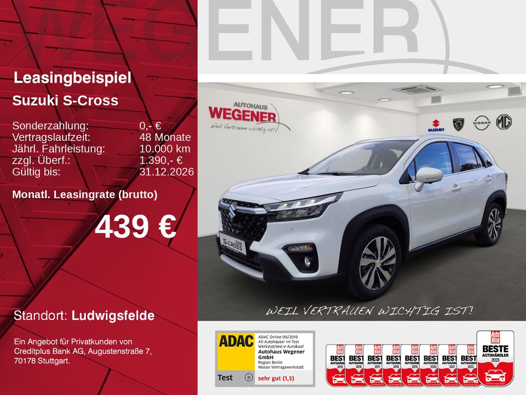 Suzuki S-CROSS 1,4 COMFORT+ ALLGRIP Autom. LED+PANO+ACC