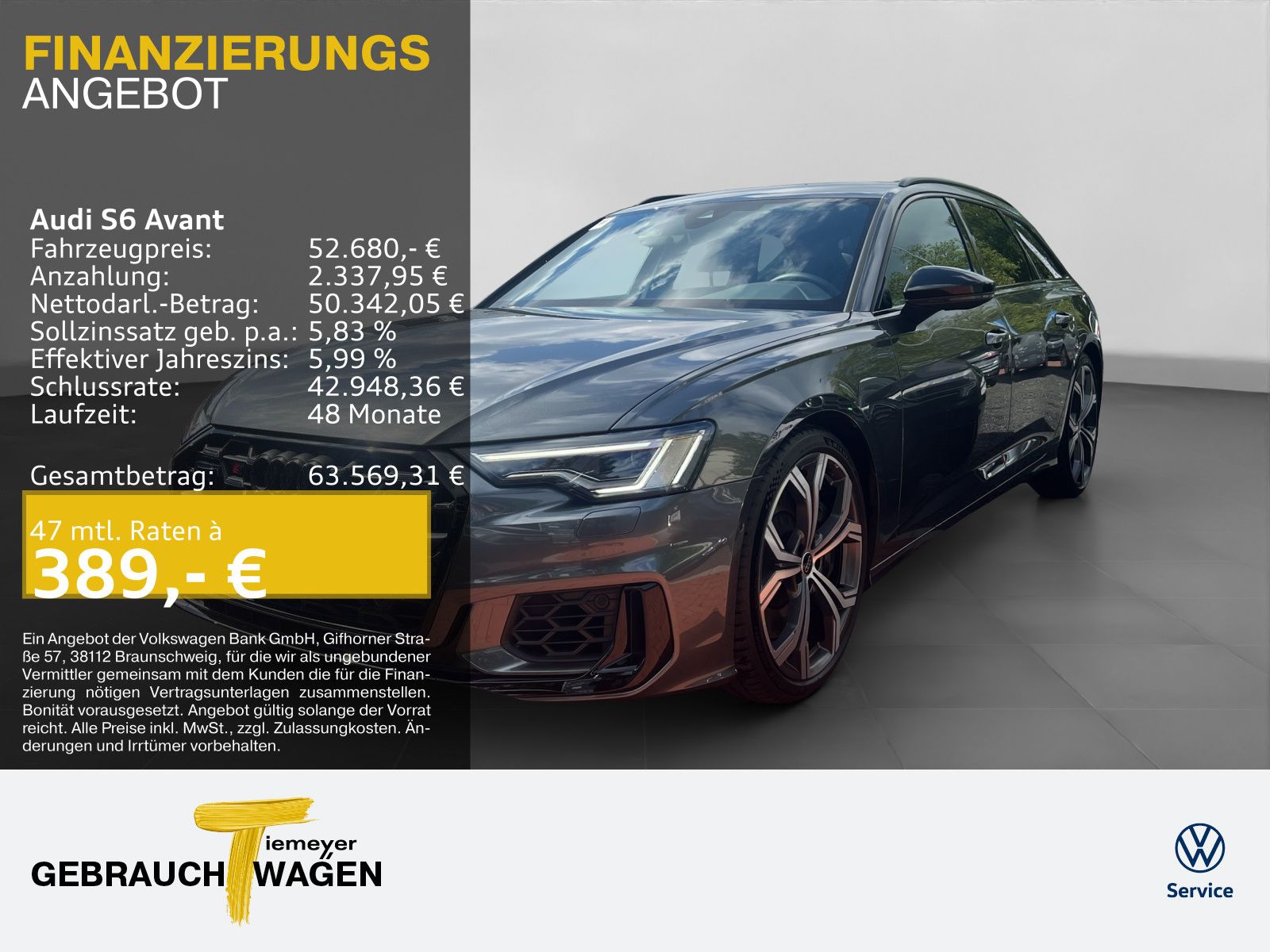 AUDI S6 Avant TDI Q KAMERA NAVI+ BuO