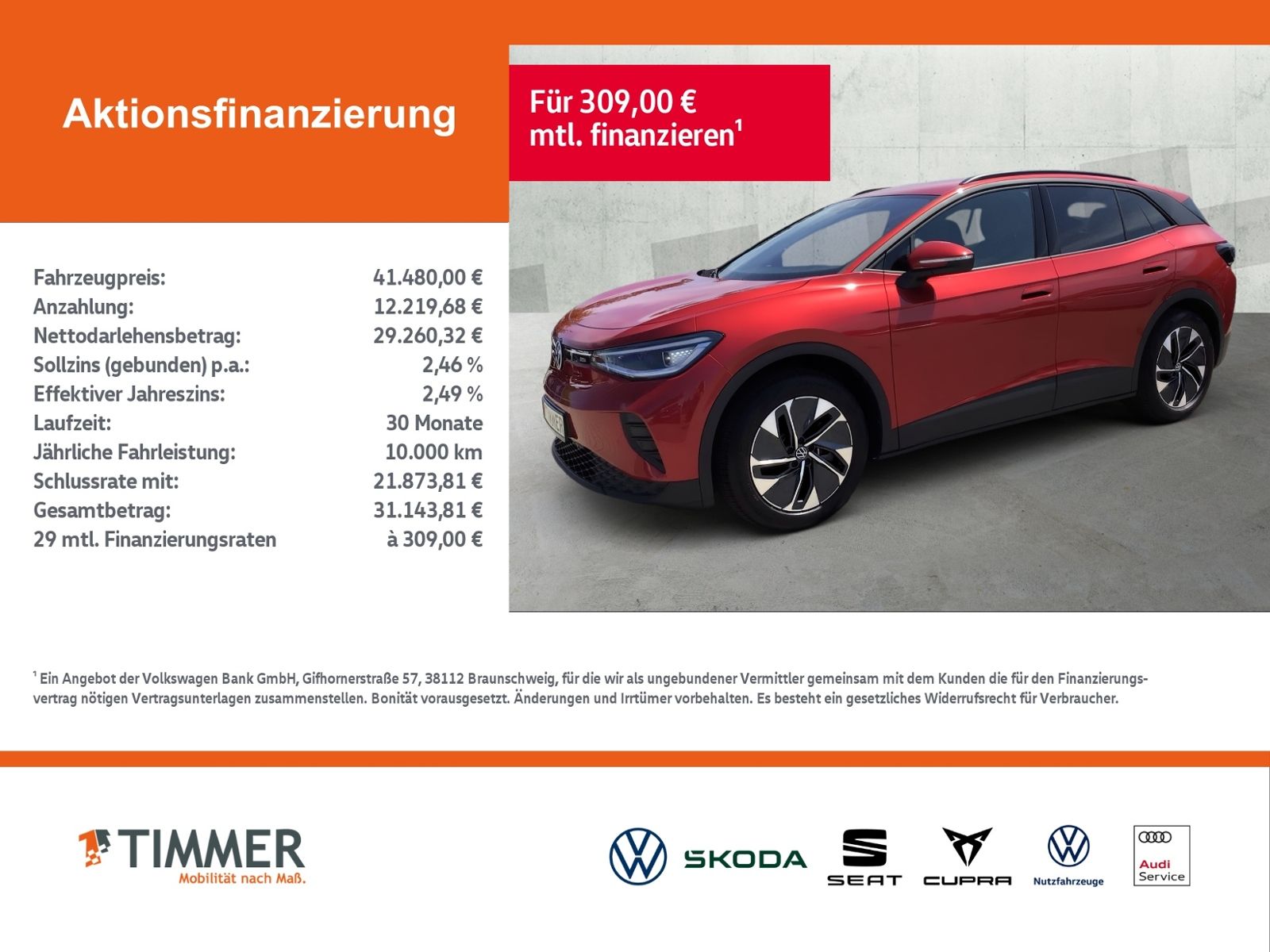 Volkswagen ID.4 PRO 82 kWh +WÄPU +AHK +IQ.LIGHT +ACC +CARPL imagem 2