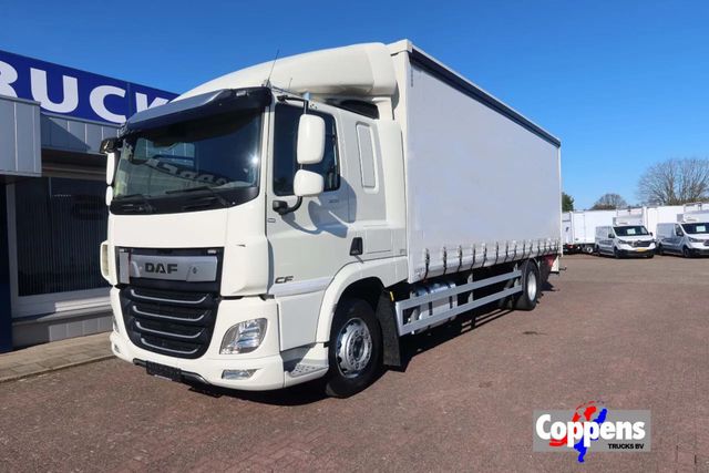 DAF CF 320 Schuifzeil + Dhollandia klep 2000kg met s