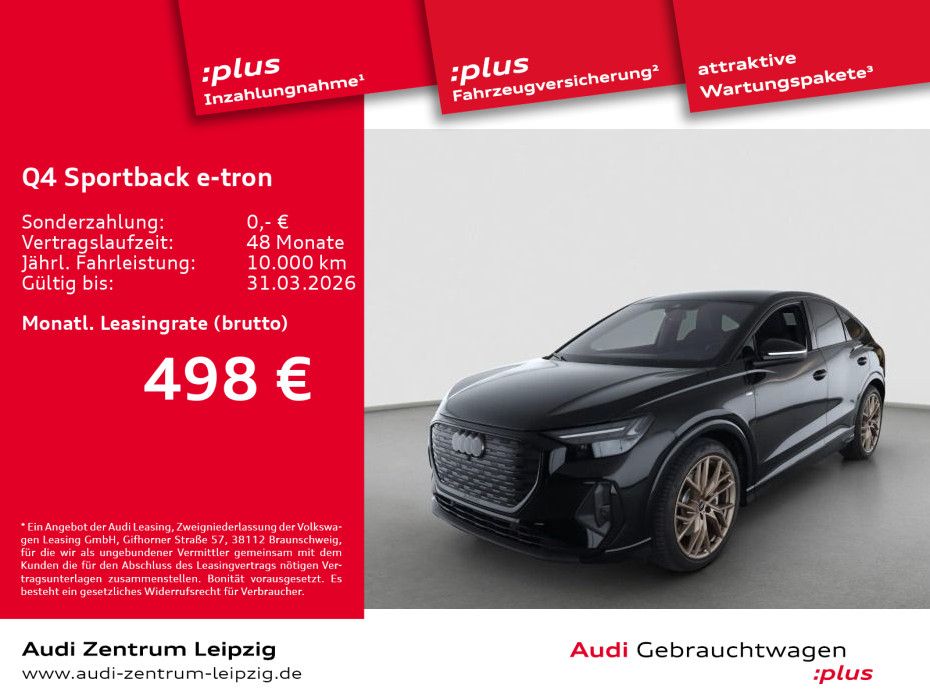 Audi Q4 Sportback 45 e-tron q. edition S-line *Matrix
