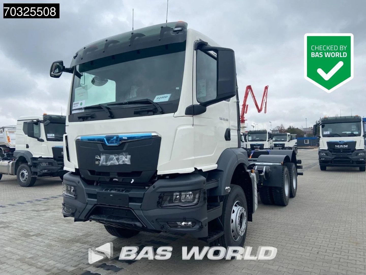 MAN TGS 33.400 6X4 NEW 6x4 chassis! Steelsuspension