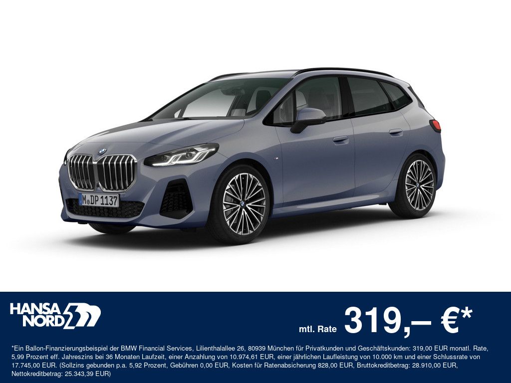 BMW 220d Active Tourer M-SPORT LED NAVI 360° 19" AHK