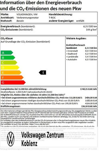 Volkswagen T-Roc 1.5 TSI R-Line