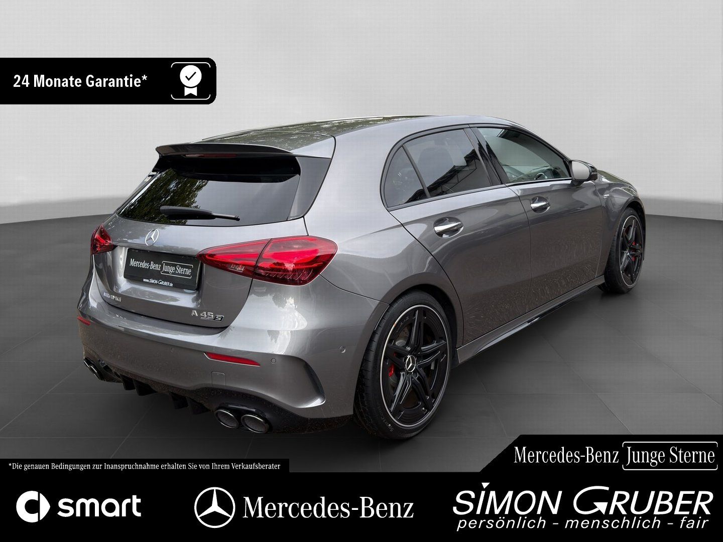Fahrzeugabbildung Mercedes-Benz A 45 S Performance Sitze Driver Leder HUD Burm