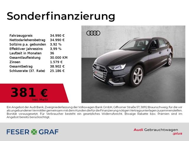 Audi A4 Avant Advanced 35 TFSI S tronic NAVI+/GJR/ACC