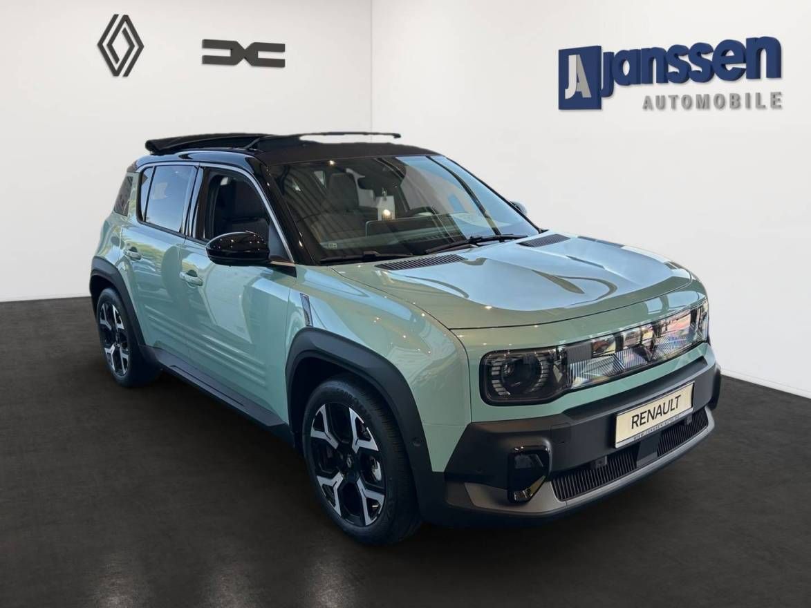 Fahrzeugabbildung Renault 4 E-Tech elektrisch Techno 'plein sud' 150 Comfo