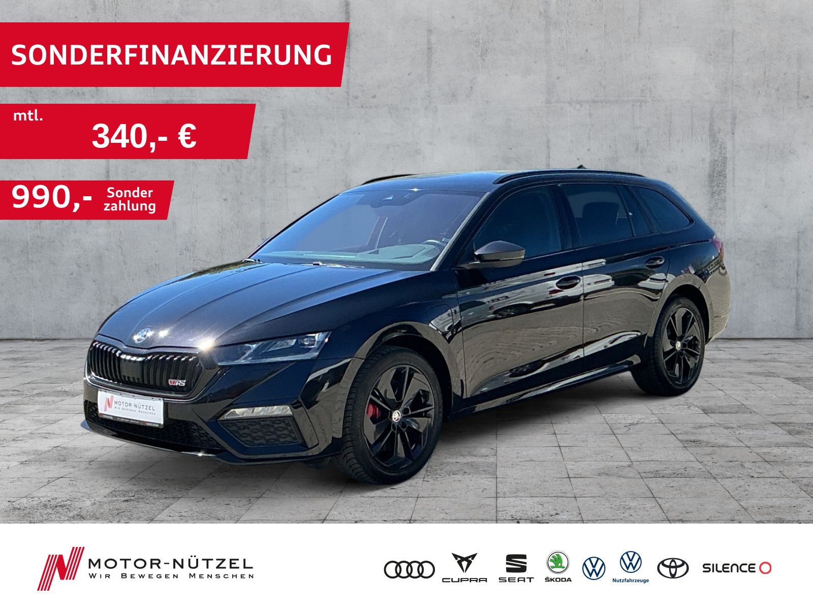 Skoda Octavia Combi RS iV MATRIX+NAVI+AHK+ACC+DAB+HuD