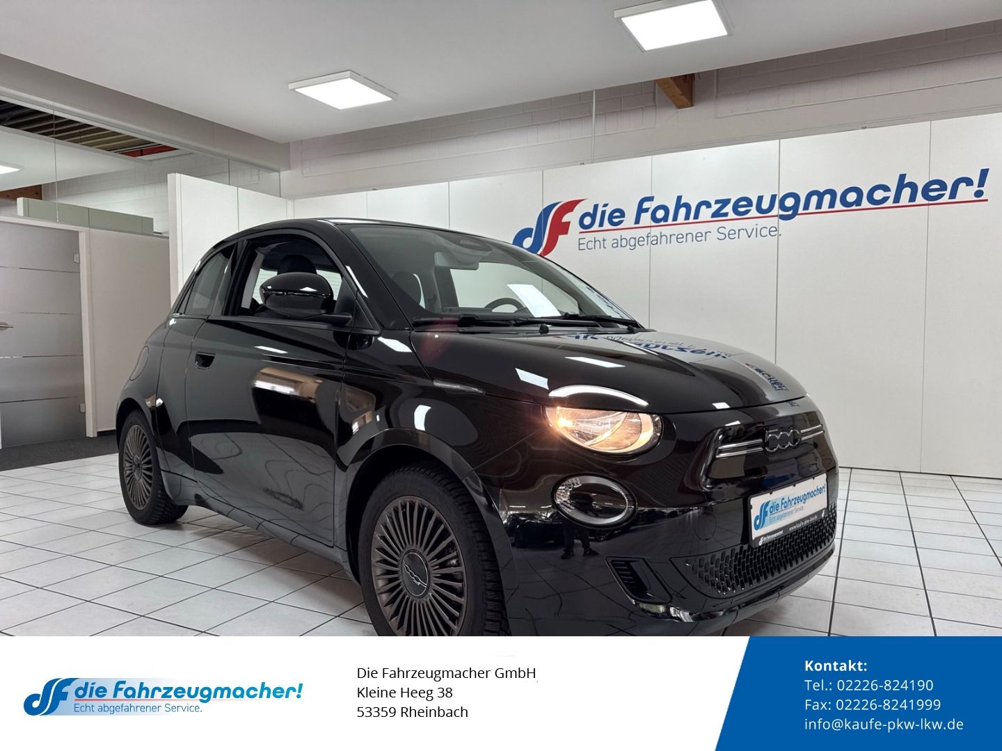 Fahrzeugabbildung Fiat 500 e 3+1 Icon Navi Digitales Cockpit Memory Sit