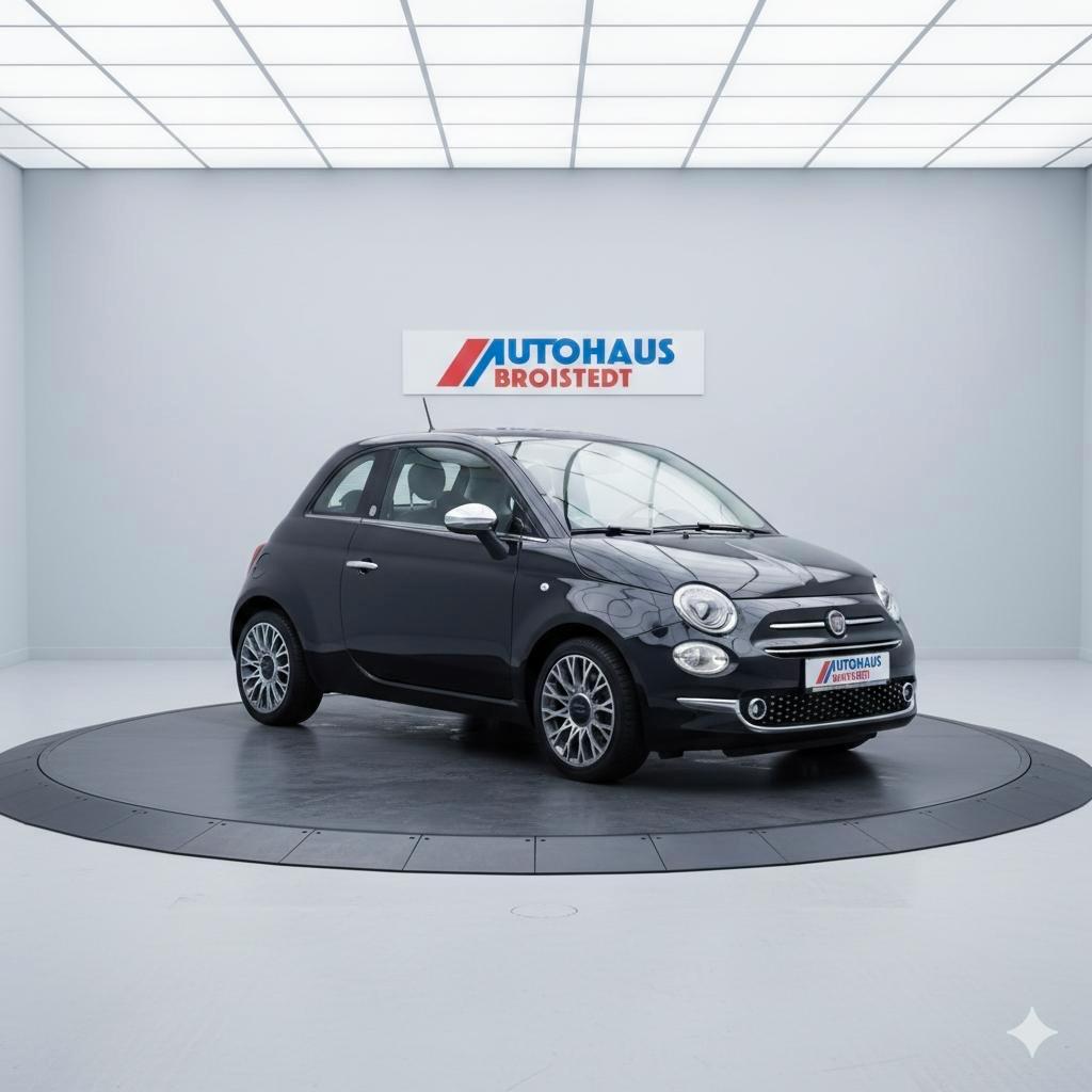 Fiat 500 Mirror Cabrio * Tempomat * Teilleder * Alu *