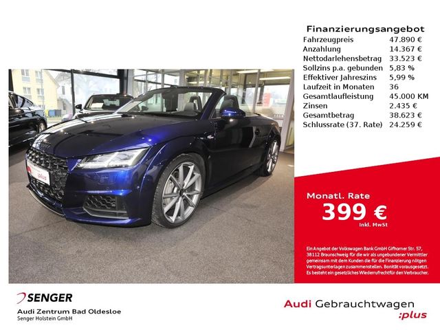 Audi TT 45 TFSI S line LED Optik schwarz plus Navi