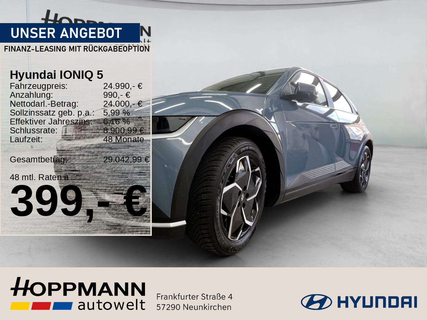 Hyundai Ioniq 5 MJ23 mit Heckantrieb, 58kWh Batt. Basis
